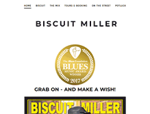 Tablet Screenshot of biscuitmiller.com